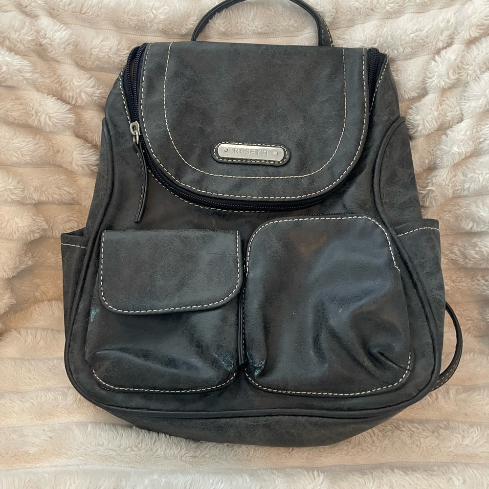 Rosetti Charcoal Gray Backpack